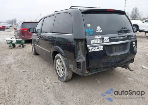 2012 Chrysler Town & Country Touring L z USA, uszkodzony, nr VIN 2C4RC1CG3CR228162